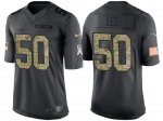 Men's Dallas Cowboys #50 Sean Lee Anthracite 2016 Salute to Service Nike NFL Jerseys