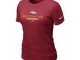 Women Danver Broncos Red T-Shirt