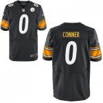 Men's NFL Pittsburgh Steelers #0 James Conner Nike Black 2017 Draft Pick Elite Jersey