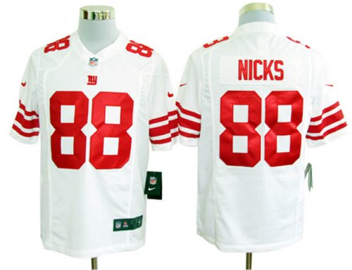 nike nfl new york giants #88 nicks white cheap jerseys [game]