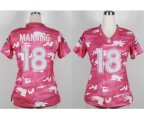 nike women nfl denver broncos #18 manning pink [fashion camo]