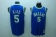 Basketball Jerseys dallas mavericks #5 kidd blue