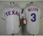 mlb texas rangers #3 wilson white [2014 new]