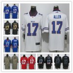 Football Buffalo Bills #17 Josh Allen 2018 NFL Draft First Round Pick Jersey