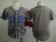 youth mlb chicago cubs blank grey cool base jerseys