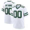 Custom New York Jets Active Player White Game Stitched Football Jersey