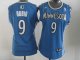 women nba minnesota timberwolves #9 rubio blue cheap jerseys