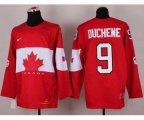 nhl team canada #9 duchene red [2014 winter olympics]