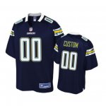 Los Angeles Chargers Custom Navy Pro Line Jersey - Youth