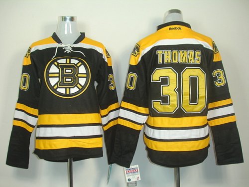 women nhl jerseys boston bruins #30 thomas black