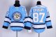 Men Pittsburgh Penguins #87 Sidney Crosby Blue Alternate CCM Throwback Stitched NHL Jersey