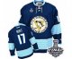 Men's Reebok Pittsburgh Penguins #17 Bryan Rust Authentic Navy Blue Third Vintage 2017 Stanley Cup Final NHL Jersey