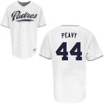 MLB San Diego Padres #44 Jake Peavy Home white Wholesale