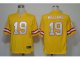 nike nfl tampa bay buccaneers #19 williams yellow jerseys [game]
