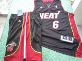 nba miami heat #6 james black suit cheap jerseys [new fabrics]