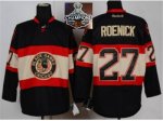 NHL Chicago Blackhawks #27 Jeremy Roenick Black New Third 2015 S