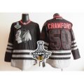 nhl chicago blackhawks #50 crawford black ice [2013 Stanley cup
