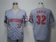 Men's MLB Cincinnati Reds #32 Jay Bruce Grey Cool Base Jerseys