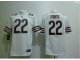 nike nfl chicago bears #22 matt forte white jerseys [game]