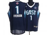 Basketball Jerseys 2009 all star #1 iverson blue