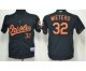 youth mlb baltimore orioles #32 wieters black [cool base]