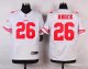 nike san francisco 49ers #26 brock white elite jerseys