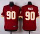 nike washington redskins #90 paea elite red jerseys