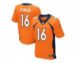 nike nfl denver broncos #16 bennie fowler orange elite jerseys [