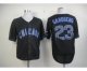 mlb chicago cubs #23 sandberg black jerseys [fashion]