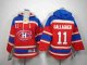 youth nhl montreal canadiens #11 gallagher blue-red [pullover ho
