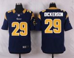 nike st.louis rams #29 dickerson blue elite jerseys