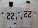 Football Tennessee Titans #22 Derrick Henry Limited White Golden Edition Jersey