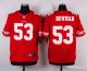 nike san francisco 49ers #53 bowman red elite jerseys