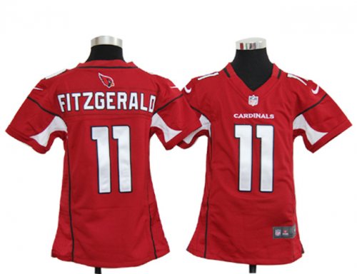 nike youth nfl arizona cardinals #11 larry fitzgerald red jersey