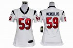 nike women nfl houston texans #59 mercilus white jerseys