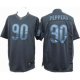 nike nfl chicago bears #90 peppers blue [drenched limited]