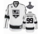 nhl jerseys los angeles kings #99 gretzky white[2014 Stanley cup