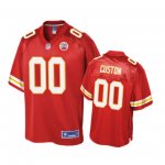 Kansas City Chiefs Custom Red Pro Line Jersey - Youth