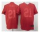 nike nfl san francisco 49ers #21 frank gore red [drenched limite