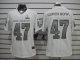 nike nfl super bowl xluii jerseys #47 white [nike limited]