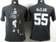 nike youth nfl oakland raiders #55 mcclain black jerseys [portra