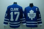 Hockey Jerseys toronto maple leafs #17 clark blue(c)