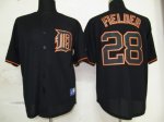 MLB jerseys Detroit Tigers #28 Fielder Black Fashion