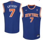 nba new york knicks #7 Carmelo Anthony blue jerseys new [revolut
