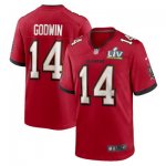 Football Tampa Bay Buccaneers #14 Chris Godwin Red Super Bowl LV Jersey
