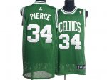 Basketball Jerseys boston celtics #34 pierce green(white number)