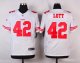 nike san francisco 49ers #42 lott white elite jerseys
