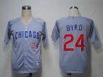 Baseball Jerseys chicago cubs #24 byrd grey