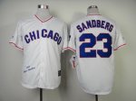 mlb chicago cubs #23 ryne sandberg white 1968 jerseys