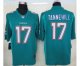 nike nfl miami dolphins #17 tannehill green [new nike limited]